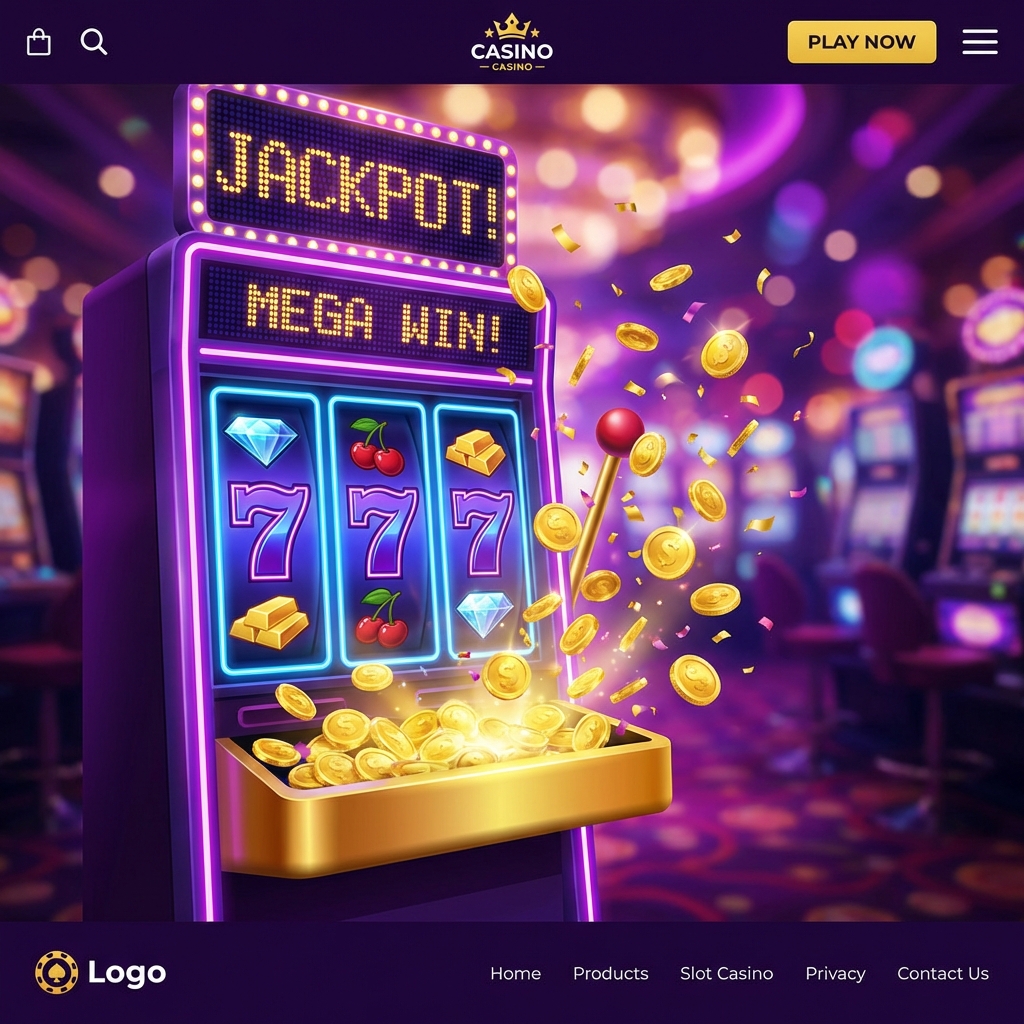 Fruit Machine Slots with Jackpot Symbols and Lucky 777